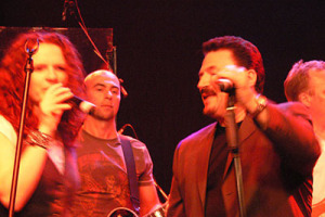 Gab + Karo mit den Rocklegenden